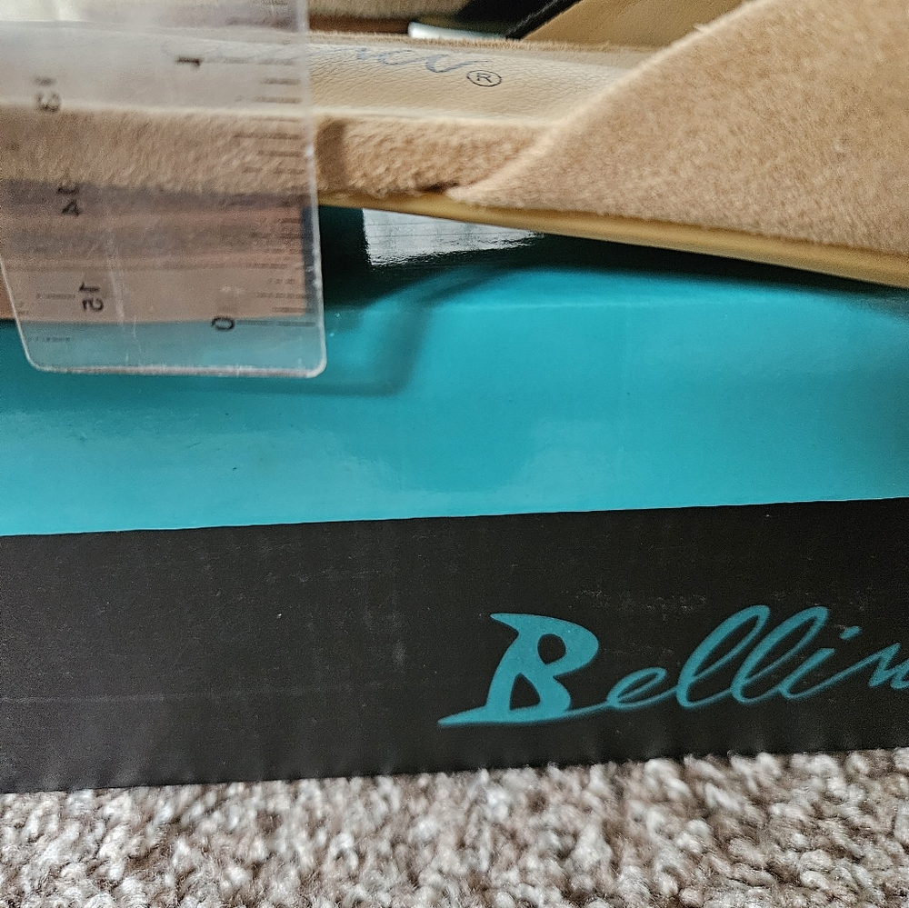 Bellini Size 8.5 Color Block Flat Slides - image 5